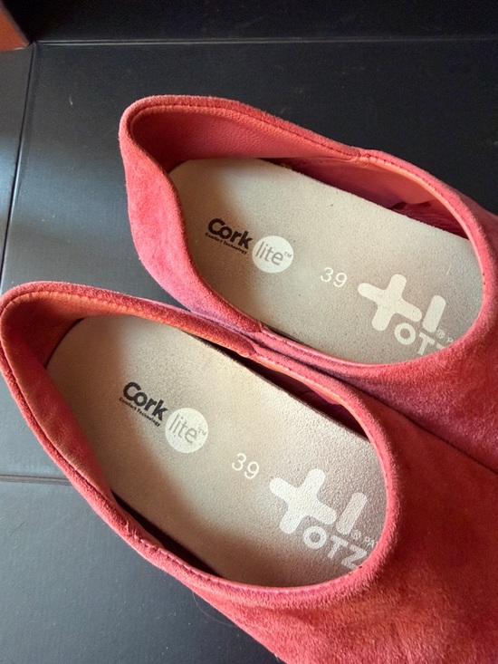 OETZ pink Suede Slip-On Women’s Shoes - Picture 2 of 5